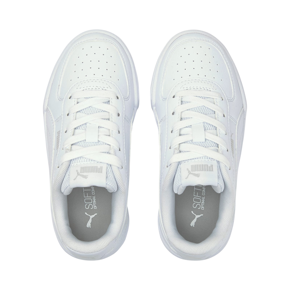 Puma Caven PS 382057 Kids' Trainers, White, side view