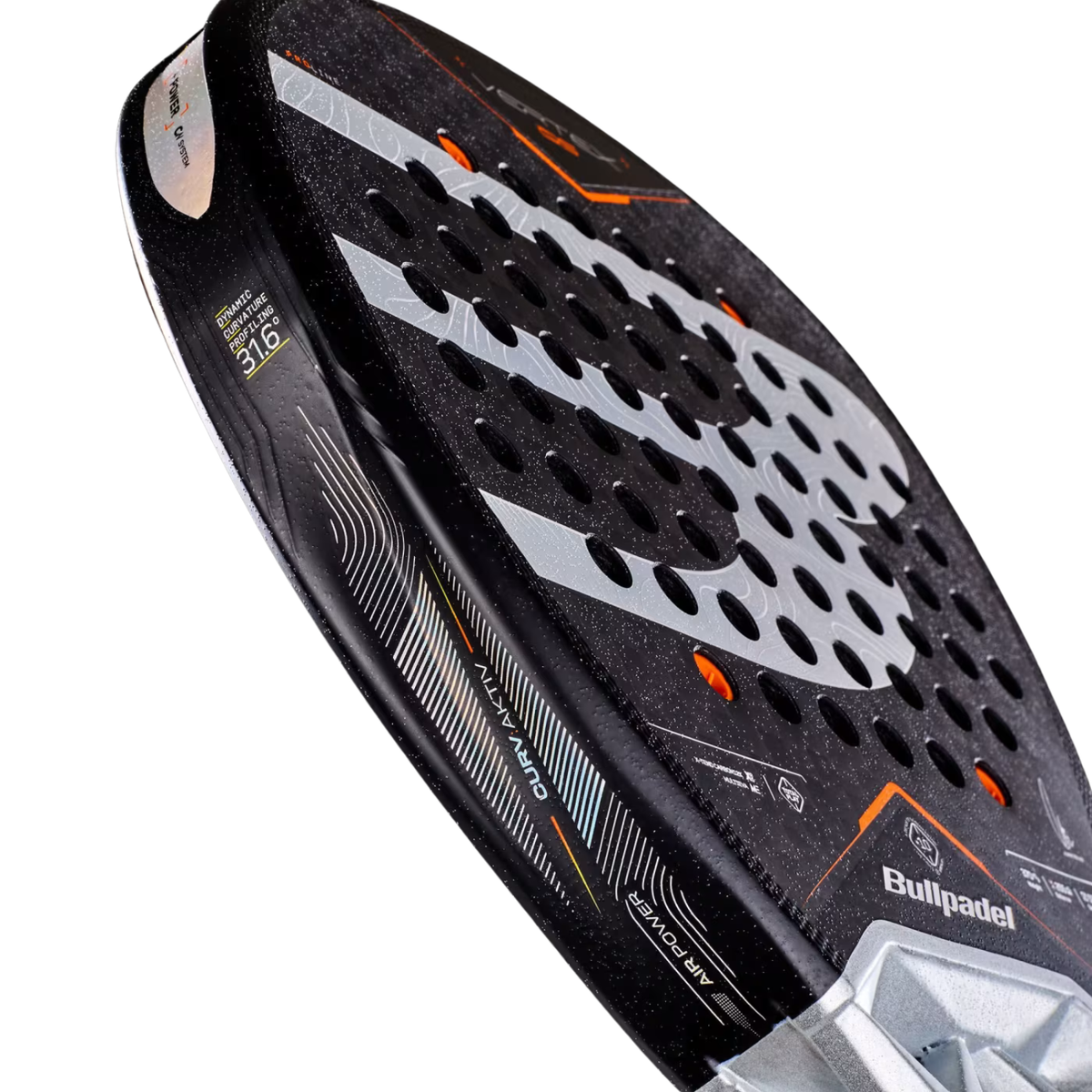 Bullpadel Vertex 05 27 Padel Racket - Black Padel Rackets BullPadel