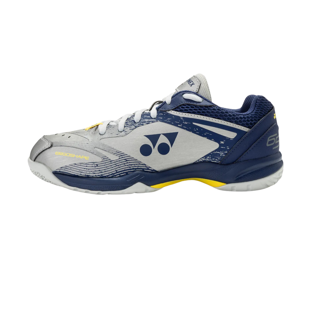 Yonex Power Cushion 65X4 VA Badminton Shoe Unisex - Silver/Navy