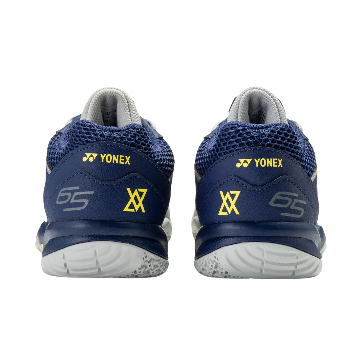 Yonex Power Cushion 65X4 VA Badminton Shoe Unisex - Silver/Navy