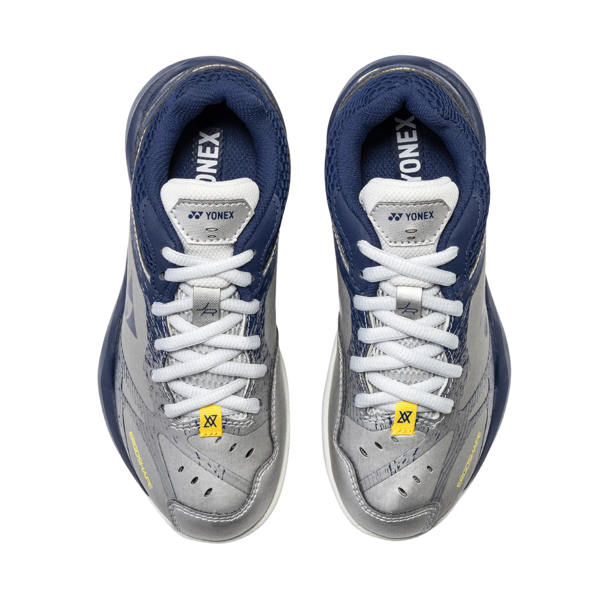 Yonex Power Cushion 65JR VA Badminton Shoe Junior - Silver/Navy