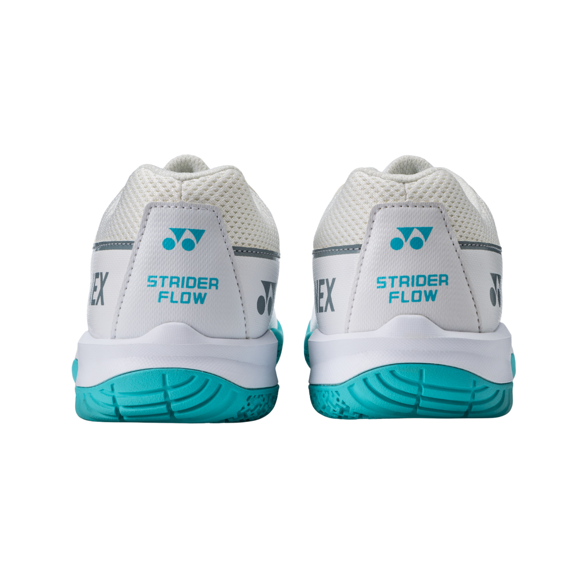 Yonex SHBSF1EX PC Strider Flow Unisex - White/Mint Badminton Shoes Yonex