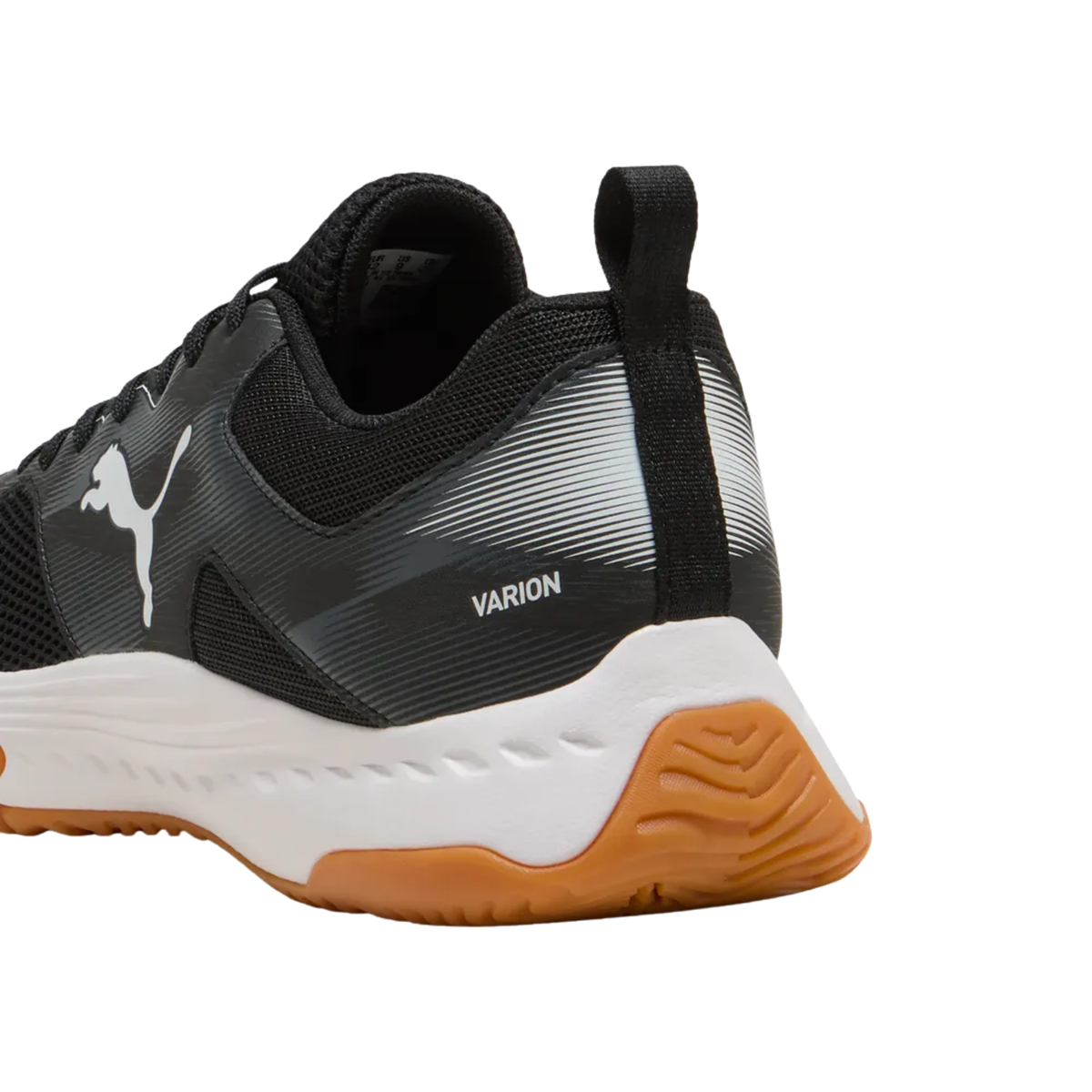 Puma Varion 3 Shoe Unisex, Black/White, close-up detail
