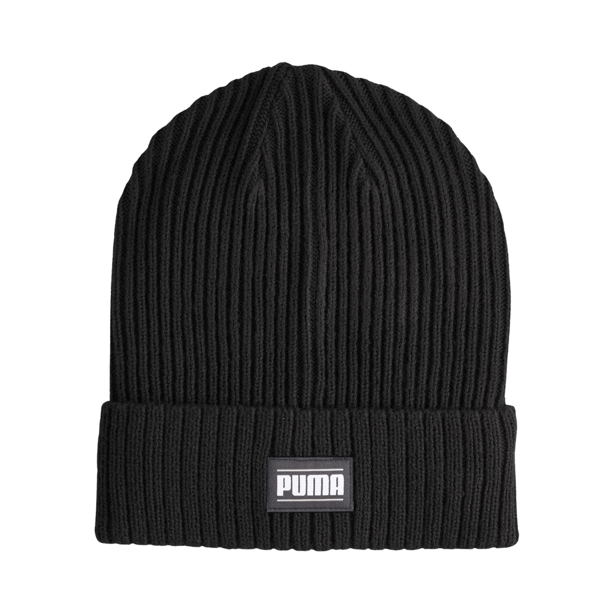 PUMA Ribbed Classic Cuff Beanie - Black Beanies PUMA