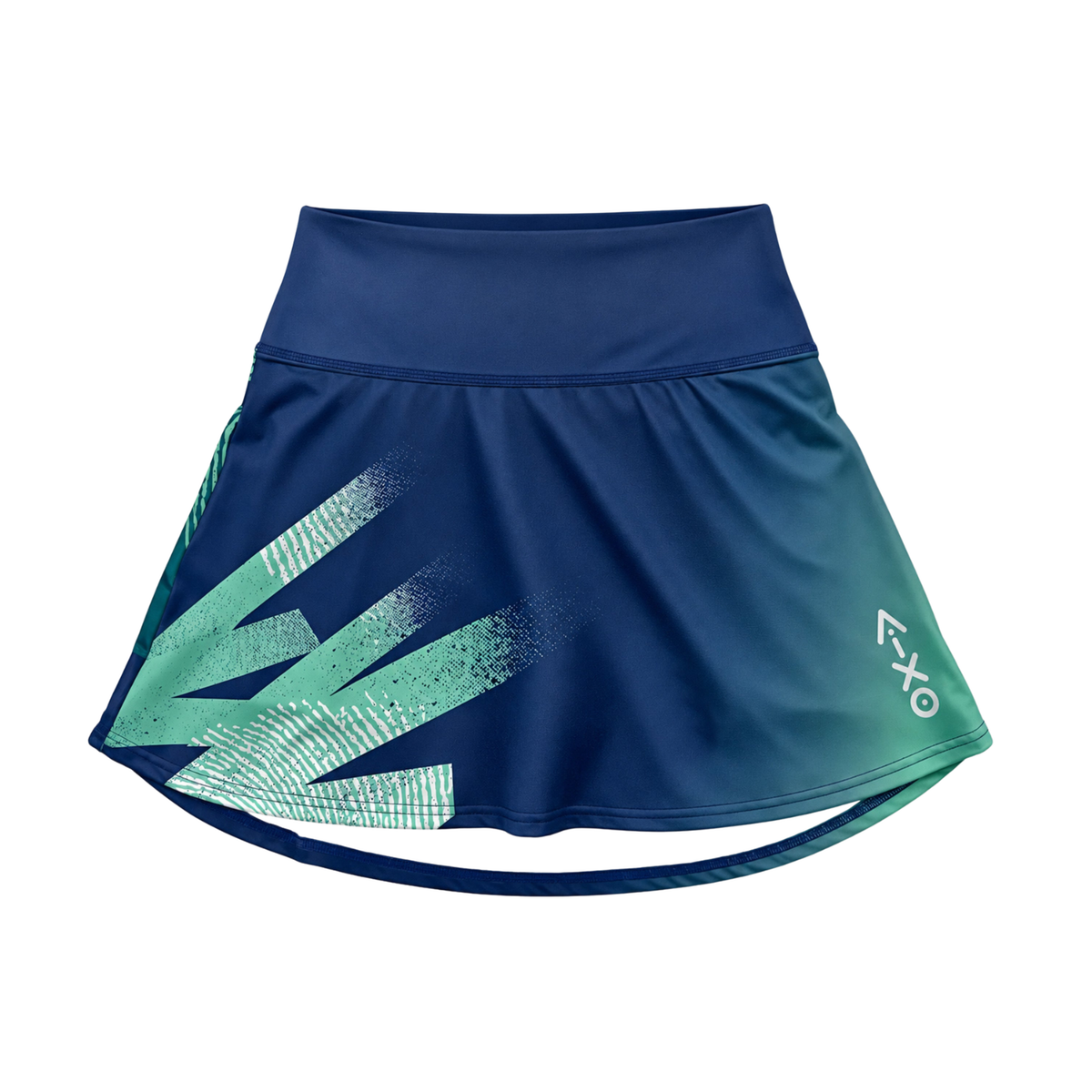 AIXO Eighties Capsule Womens Skort 2 - Midnight Midnight Clothing Aixo
