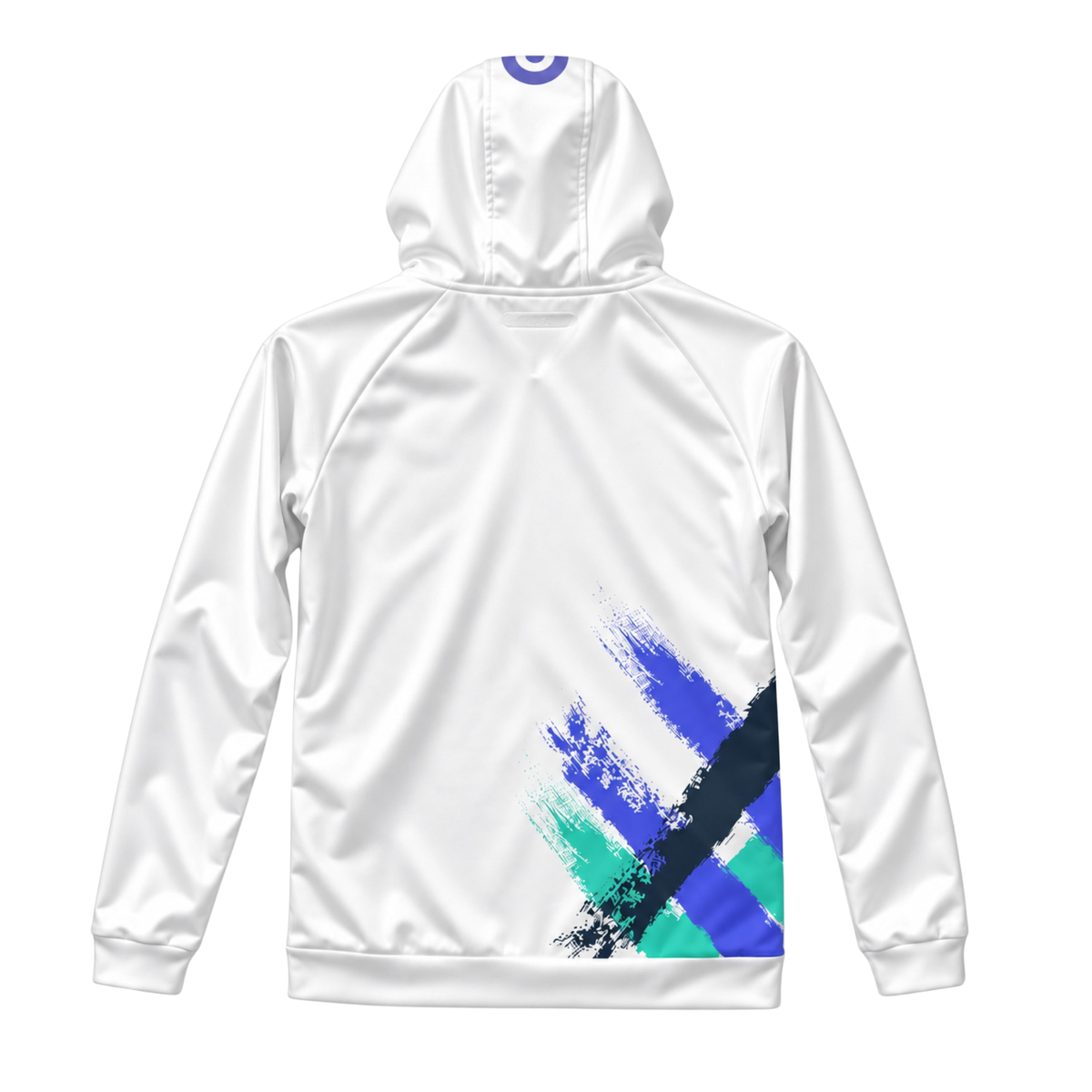 AIXO Eighties Capsule Unisex Hood - White Clothing Aixo