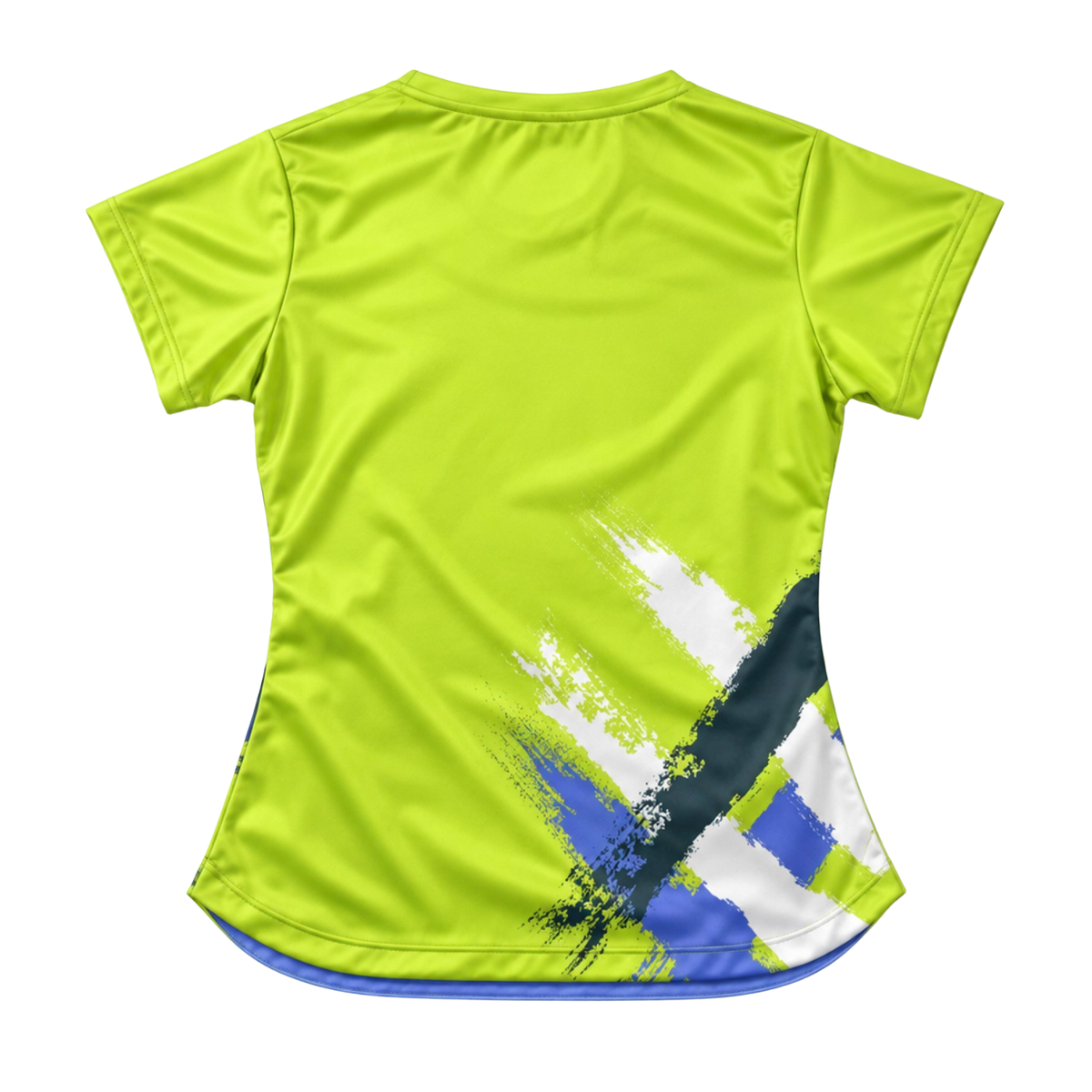 AIXO Eighties Capsule Womens T-Shirt 1 - Lime Clothing Aixo