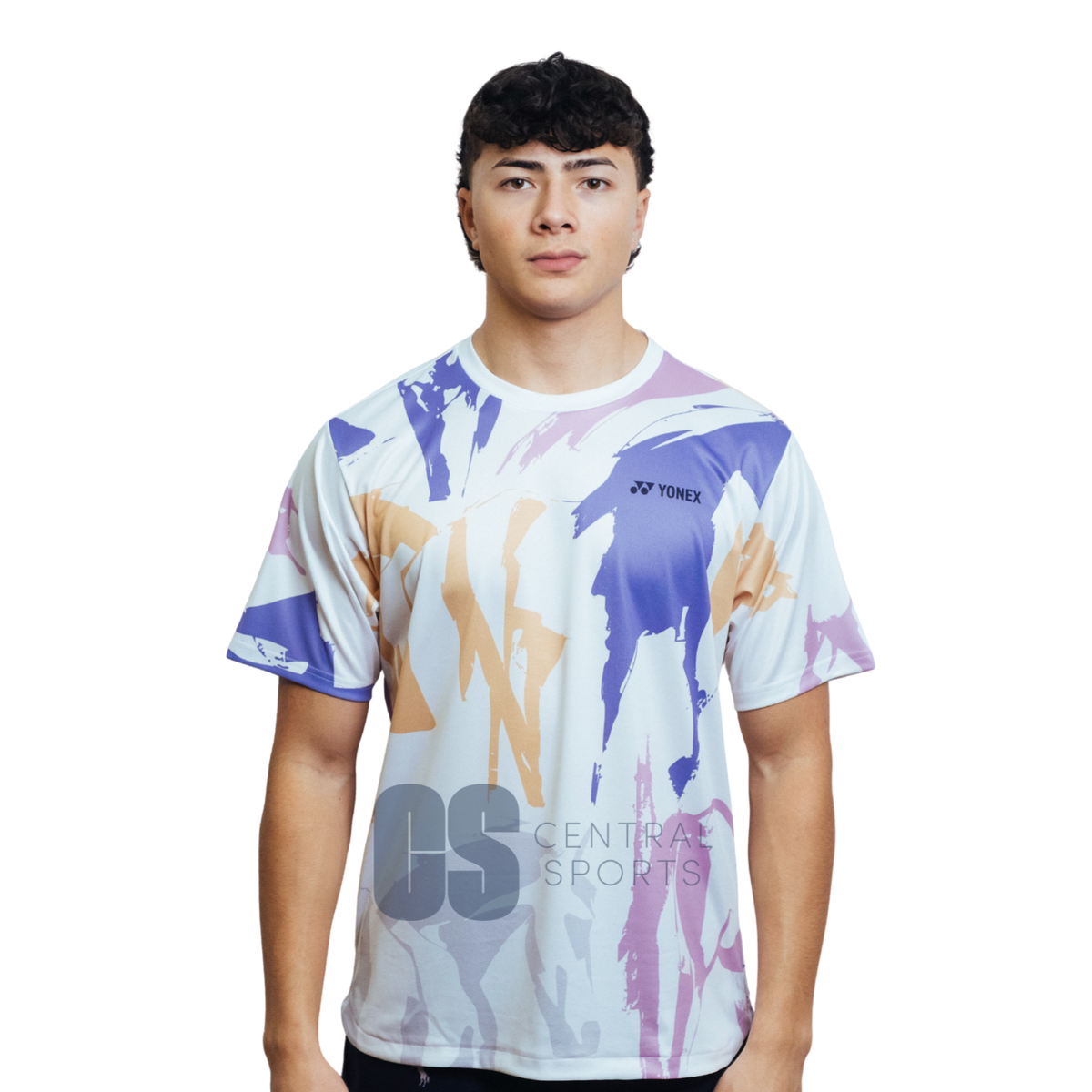 Yonex CNY 2026 Training Top Men - Celestial Momentum (Celestial Purple) Clothing Yonex