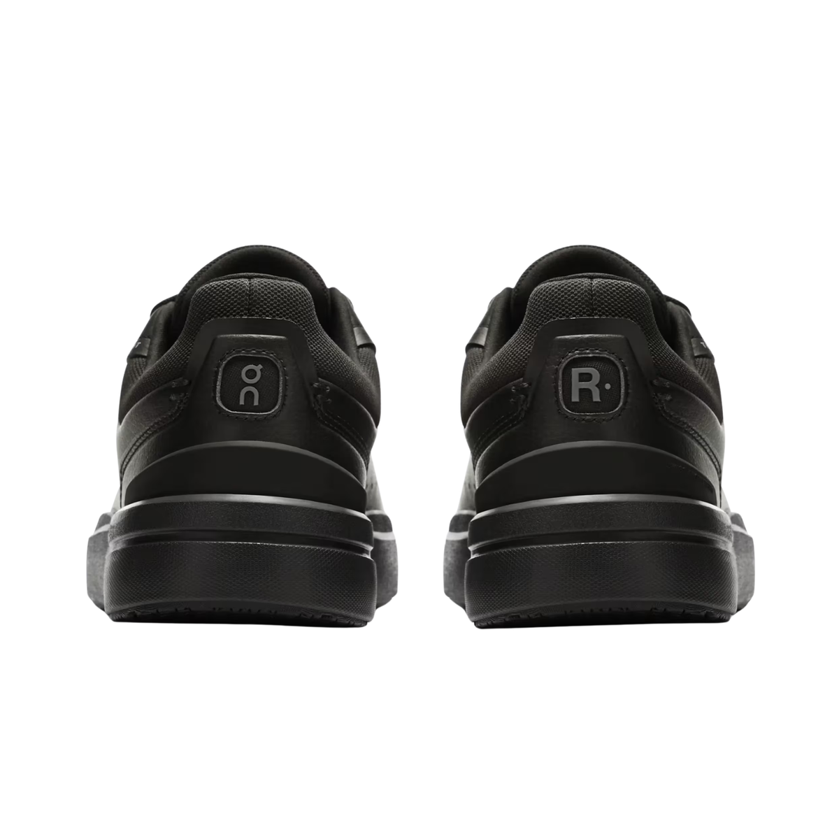 On Running The Roger Advantage Tennis Shoe Women - Black/Black Lifestyle Shoes On Running
