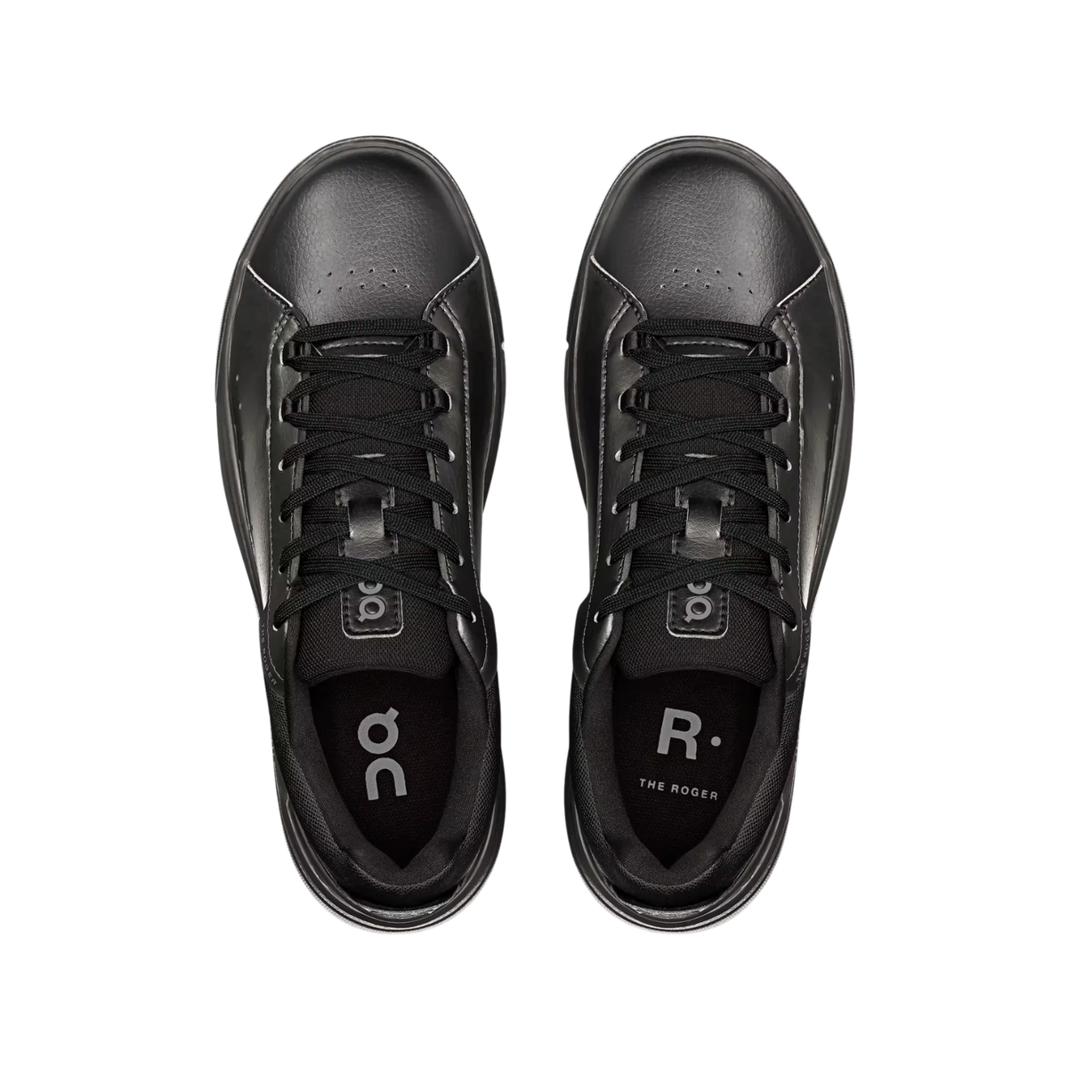 On Running The Roger Advantage Tennis Shoe Women - Black/Black Lifestyle Shoes On Running