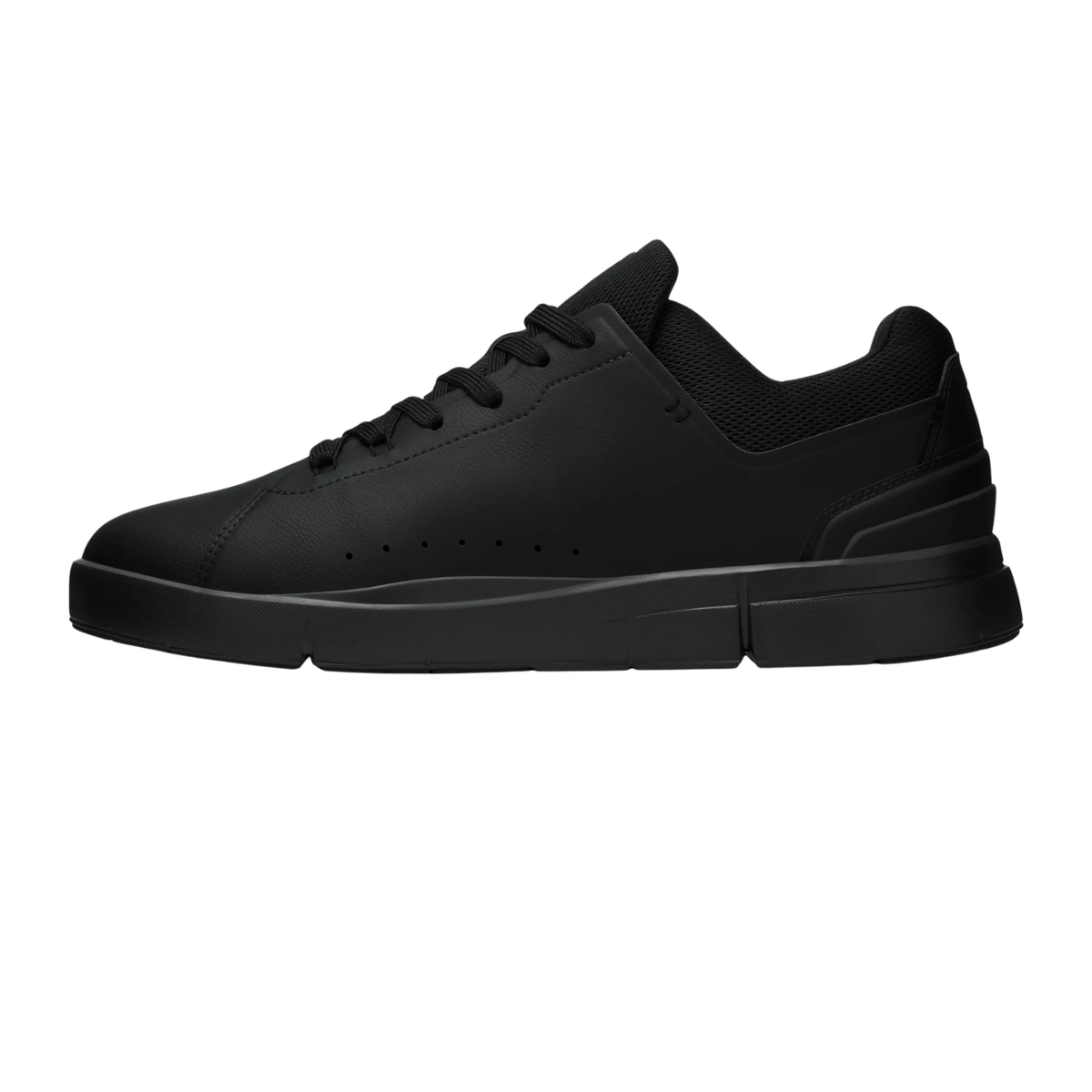 On Running THE ROGER Advantage Shoe Men - Black/Black Black Black Lifestyle Shoes On Running
