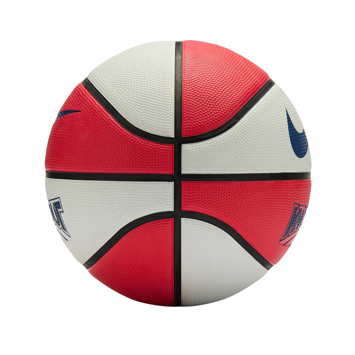 Nike Knockout Basketball - White/Red/Black (101.4264.07) Basketball Nike