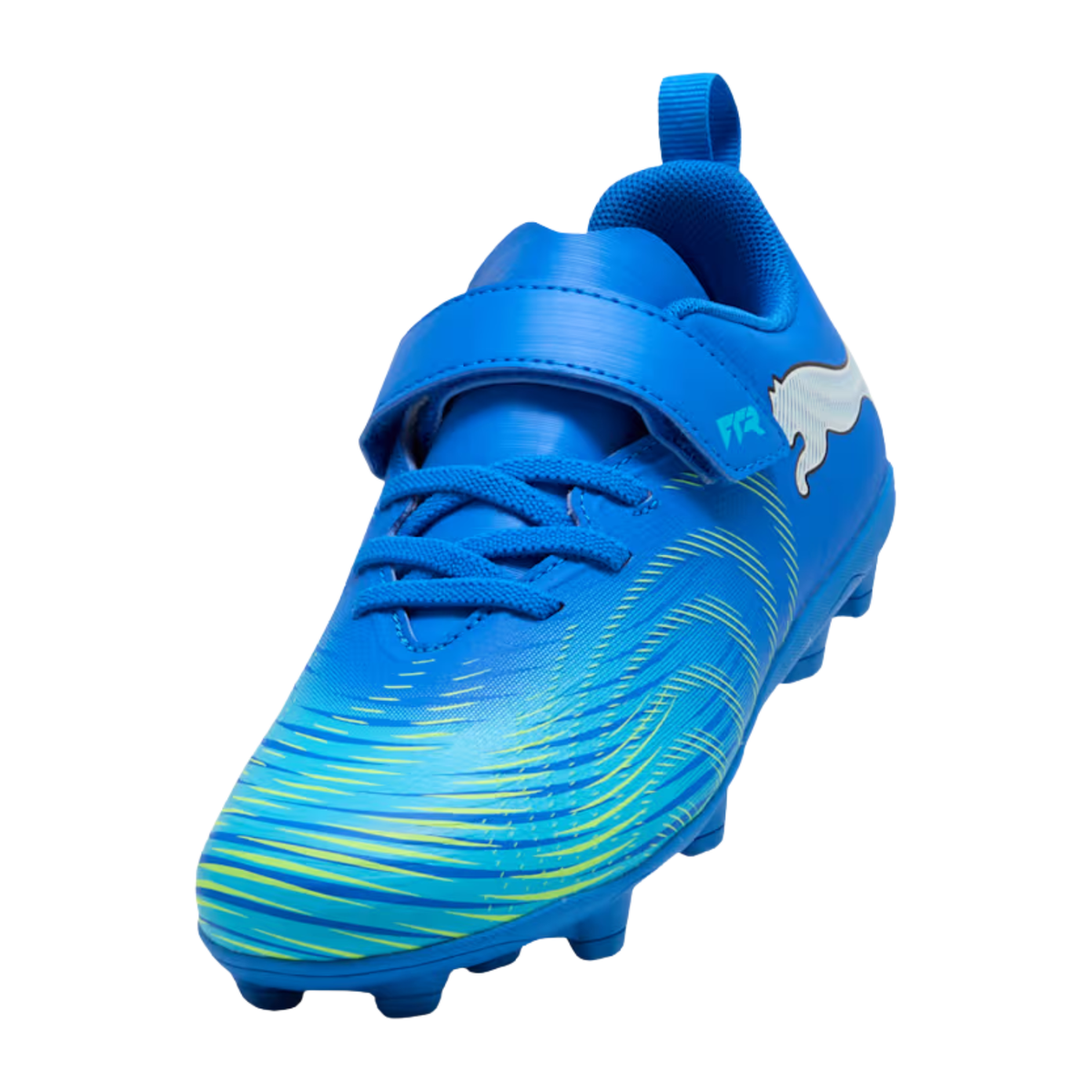 Puma Future 9 Play V FG/AG RB Football Boots Junior - Blue/White Football Boots Puma
