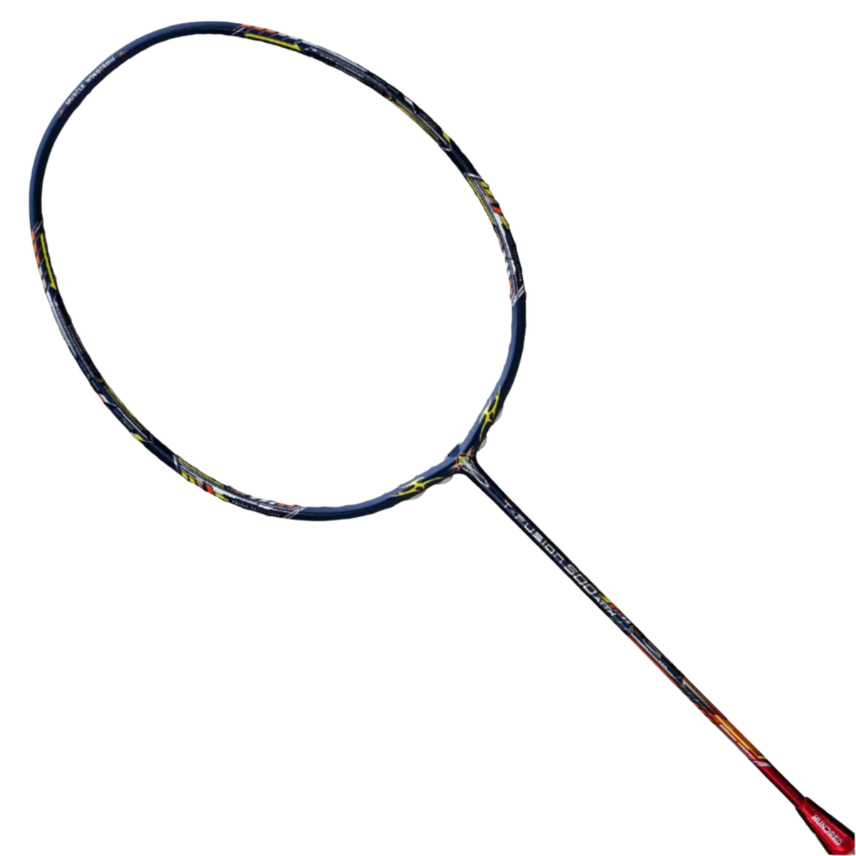 Hundred T-Fusion 500 Attack 4U Badminton Racket - Navy/Red Navy Red 4U6 Badminton Rackets Hundred
