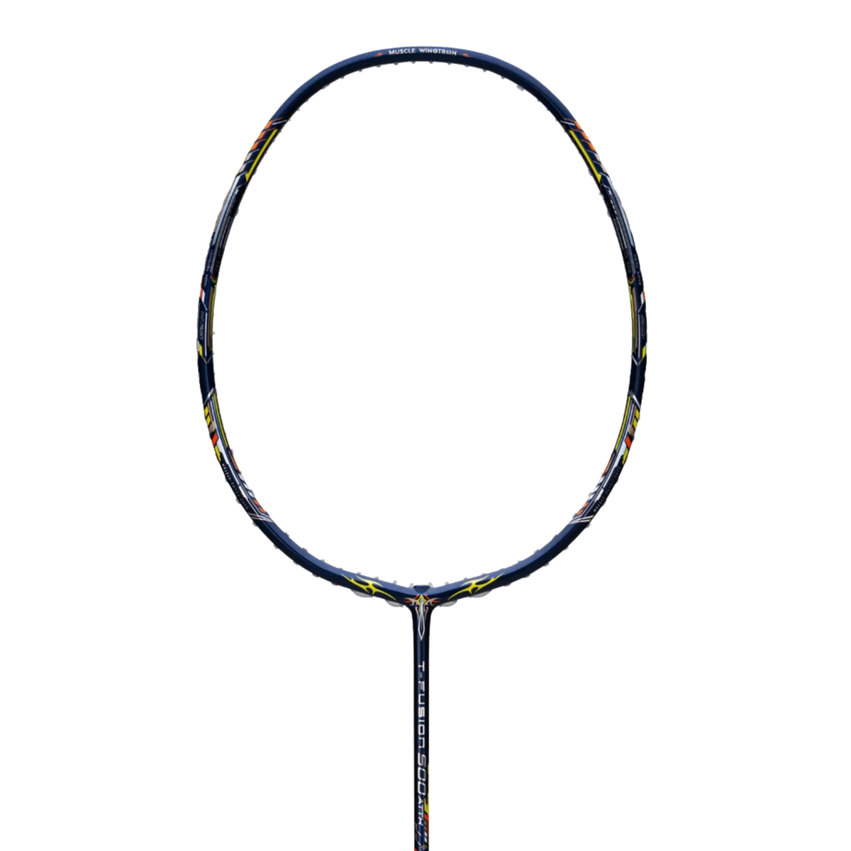 Hundred T-Fusion 500 Attack 4U Badminton Racket - Navy/Red Badminton Rackets Hundred