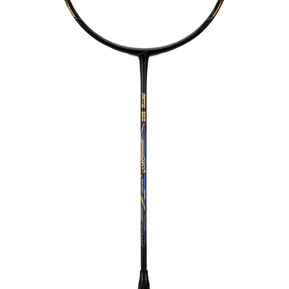Hundred Battle 600 4U Badminton Racket - Black/Gold/Blue Badminton Rackets Hundred