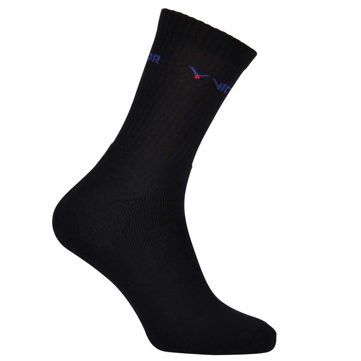 Victor 3000 (73910) Indoor Socks Unisex 3 pack (Black)