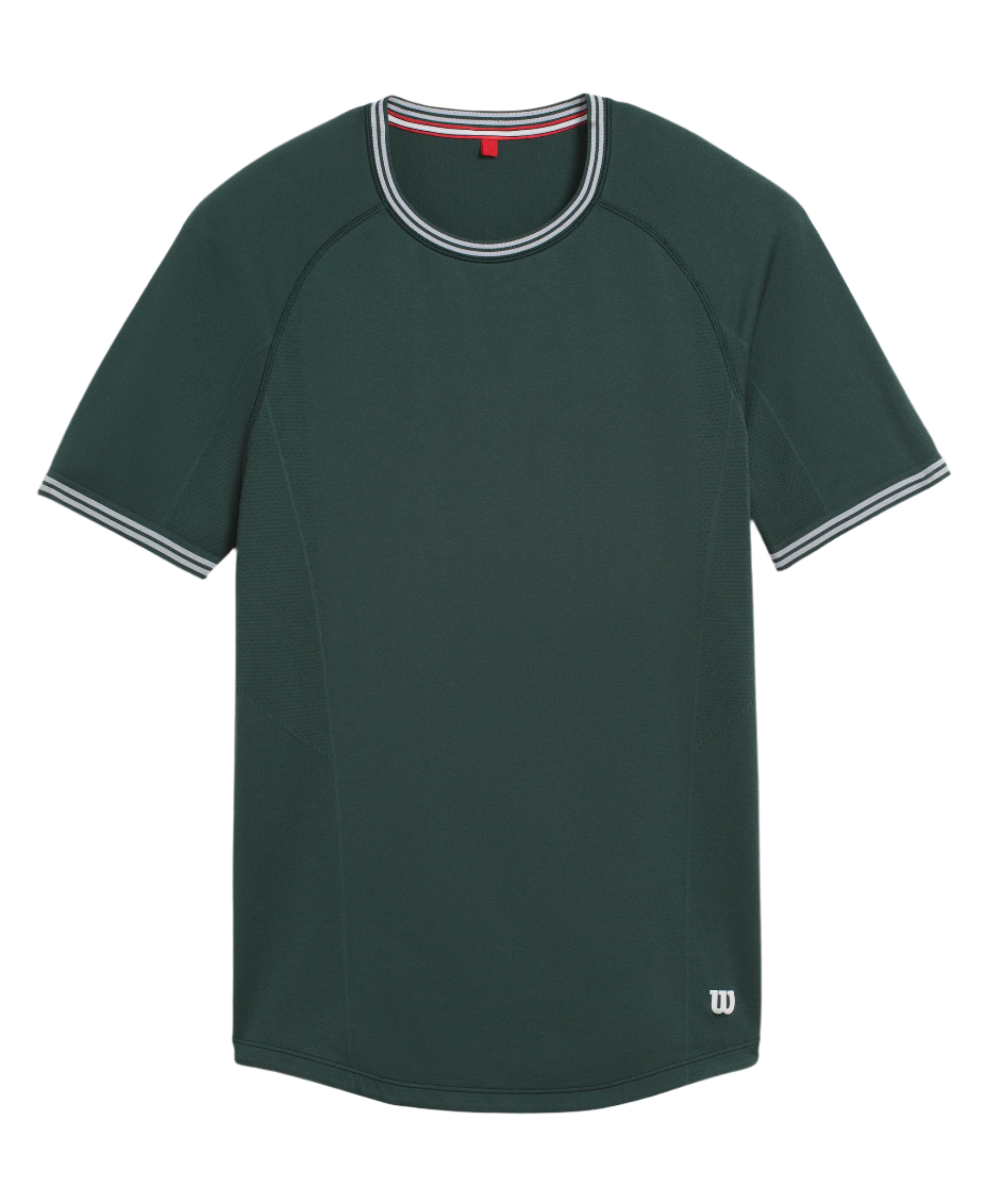 Wilson Court Performance Crew T-Shirt Men - Sycamore Green Sycamore Green S Clothing Wilson