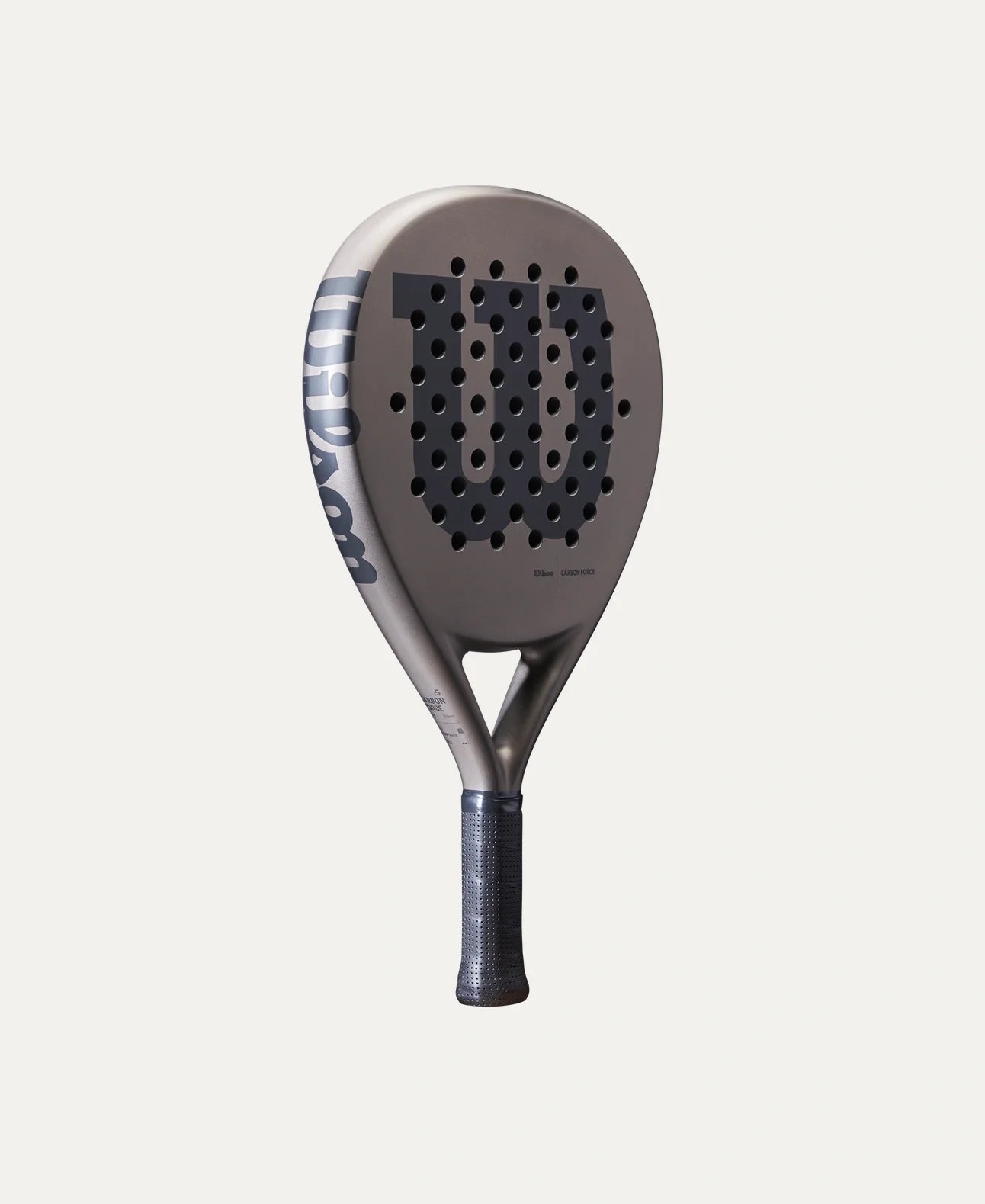 Wilson Carbon Force Padel Racket - Grey Padel Wilson