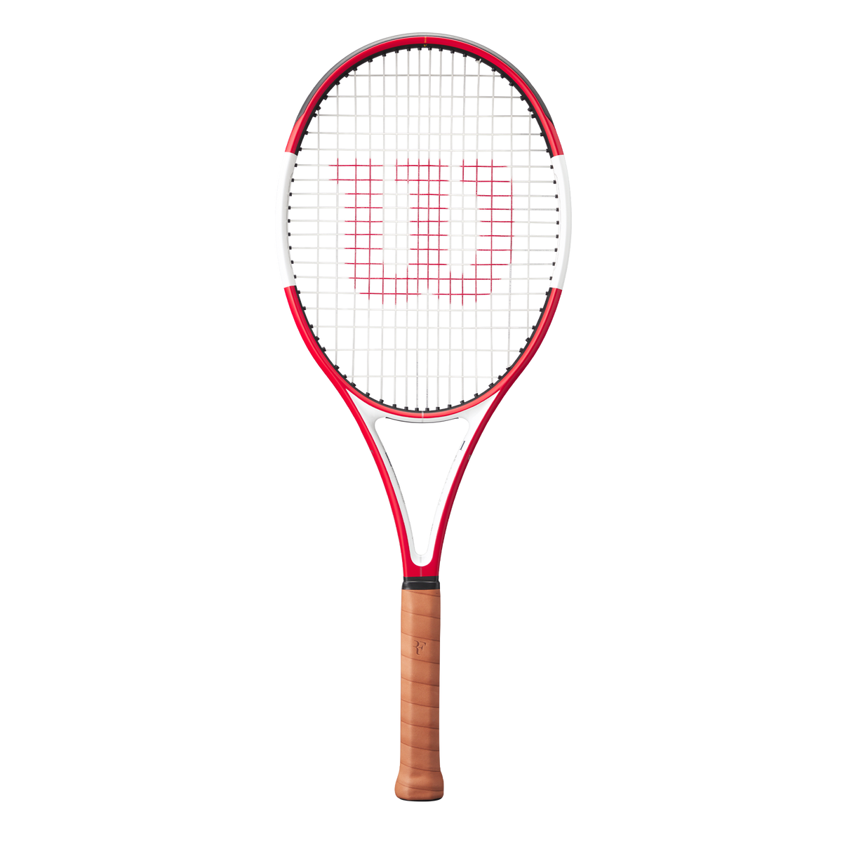 Wilson Roger Federer RF 01 Pro Classic Tennis Racket - White/Red