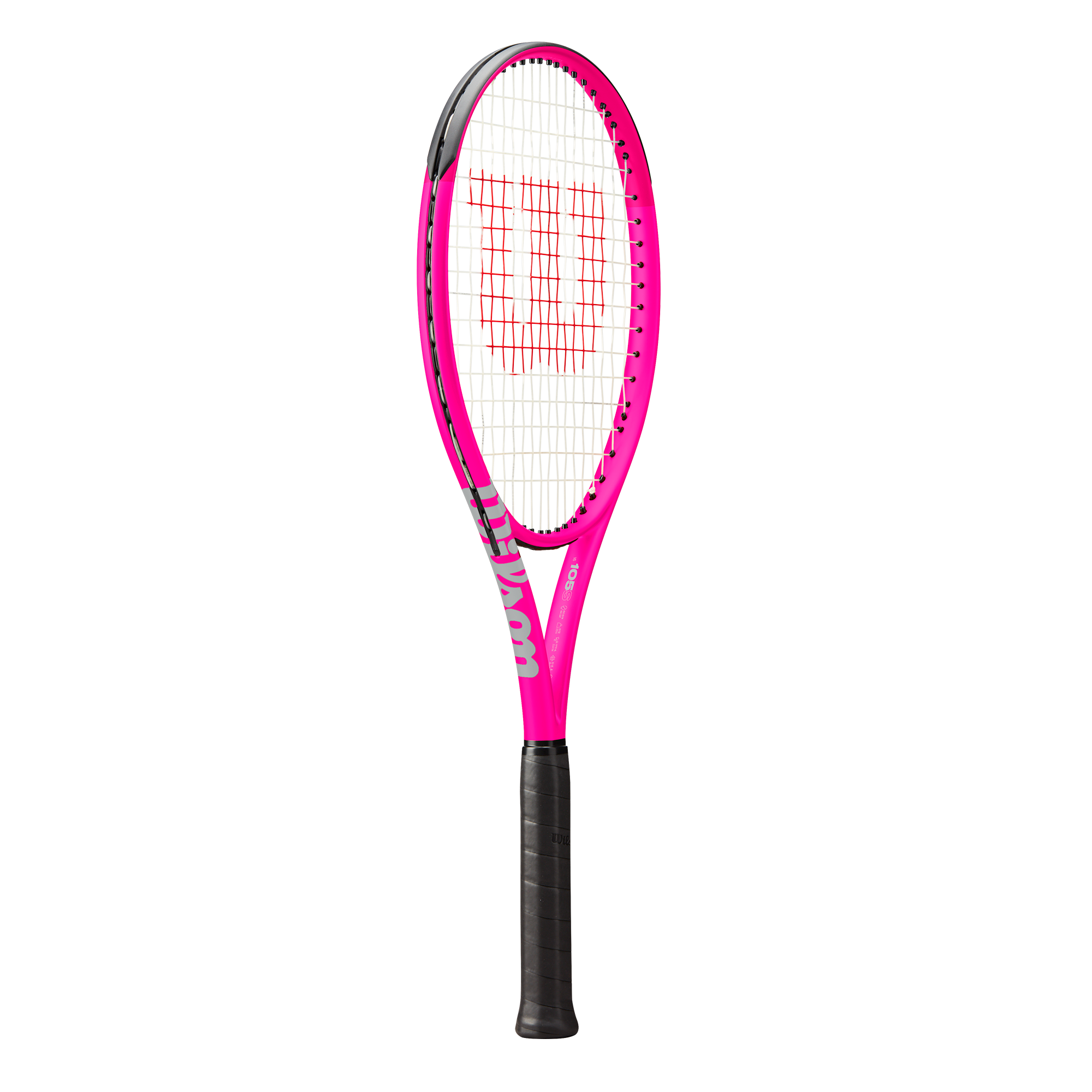 Wilson Burn Pink 105S V6 Tennis Racket 265g - Pink Tennis Rackets Wilson