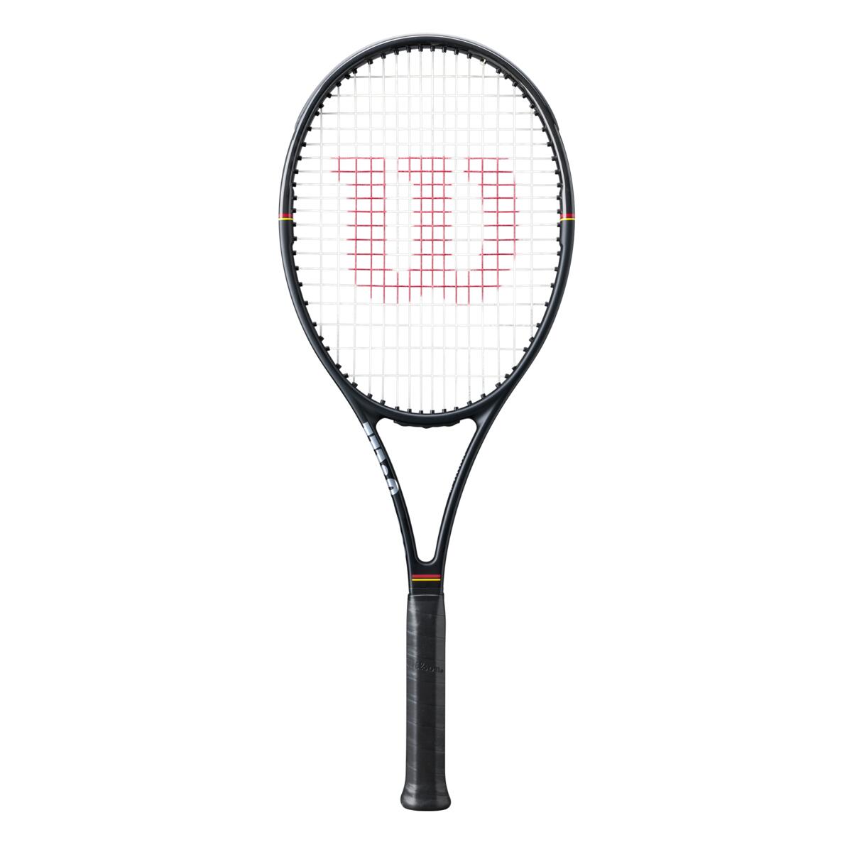 Wilson Pro Staff 97 Classic (2026) Tennis Racket - Black Black Tennis Rackets Wilson