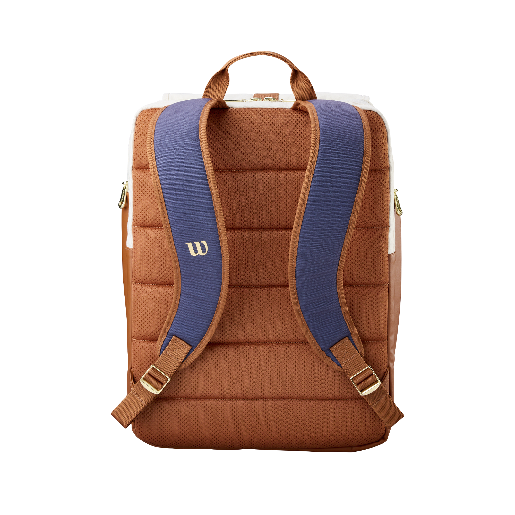 Wilson Heritage V2 Tennis Backpack - Cream/Bronze Luggage Wilson