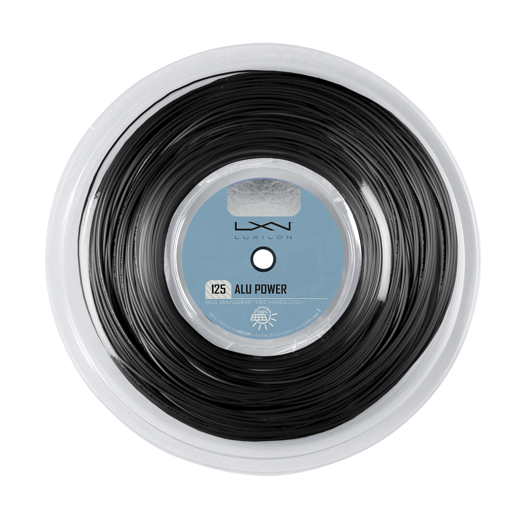 Luxilon Alu Power 125/200M Tennis String Reel - Black