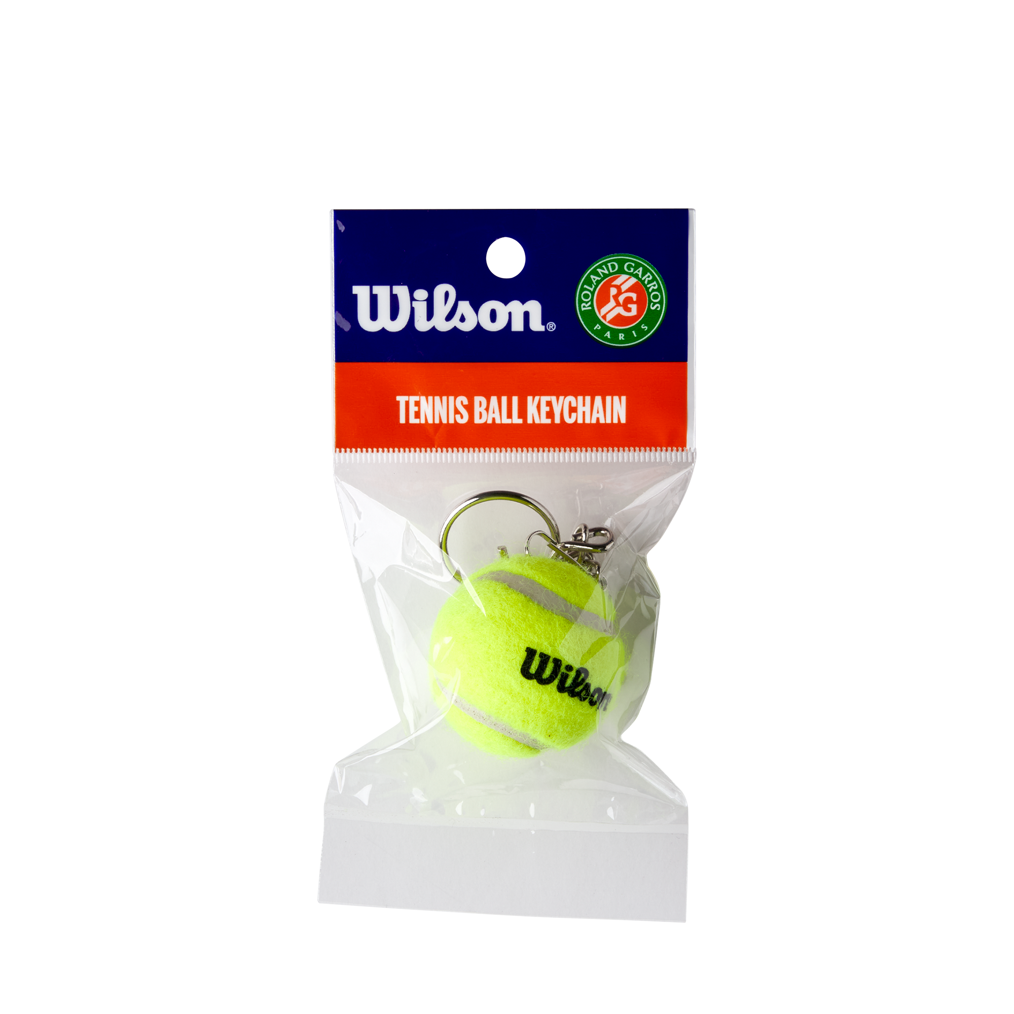 Wilson RG Tennis Ball Keychain - Yellow Accessories Wilson