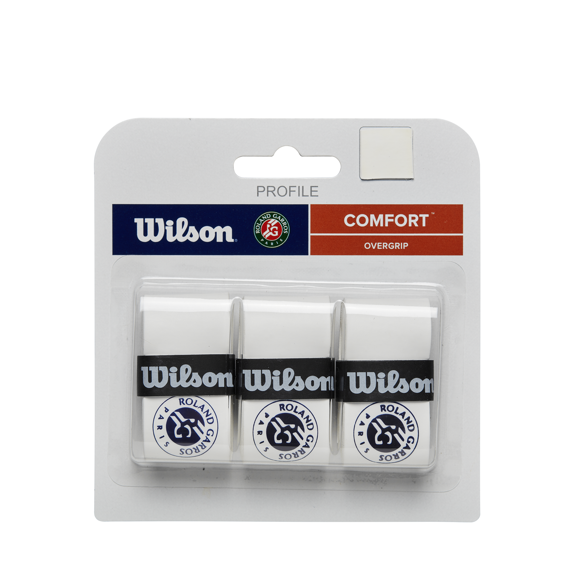Wilson Roland Garros Overgrips - White/Navy