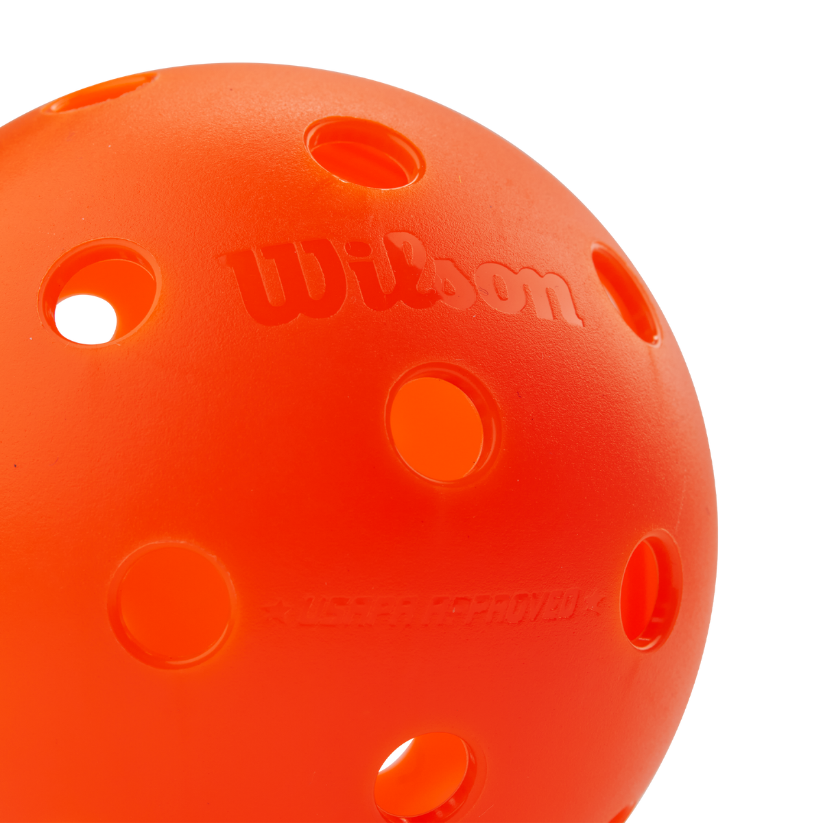 Wilson Tru 32 Indoor Pickleball Balls - Orange Accessories Wilson