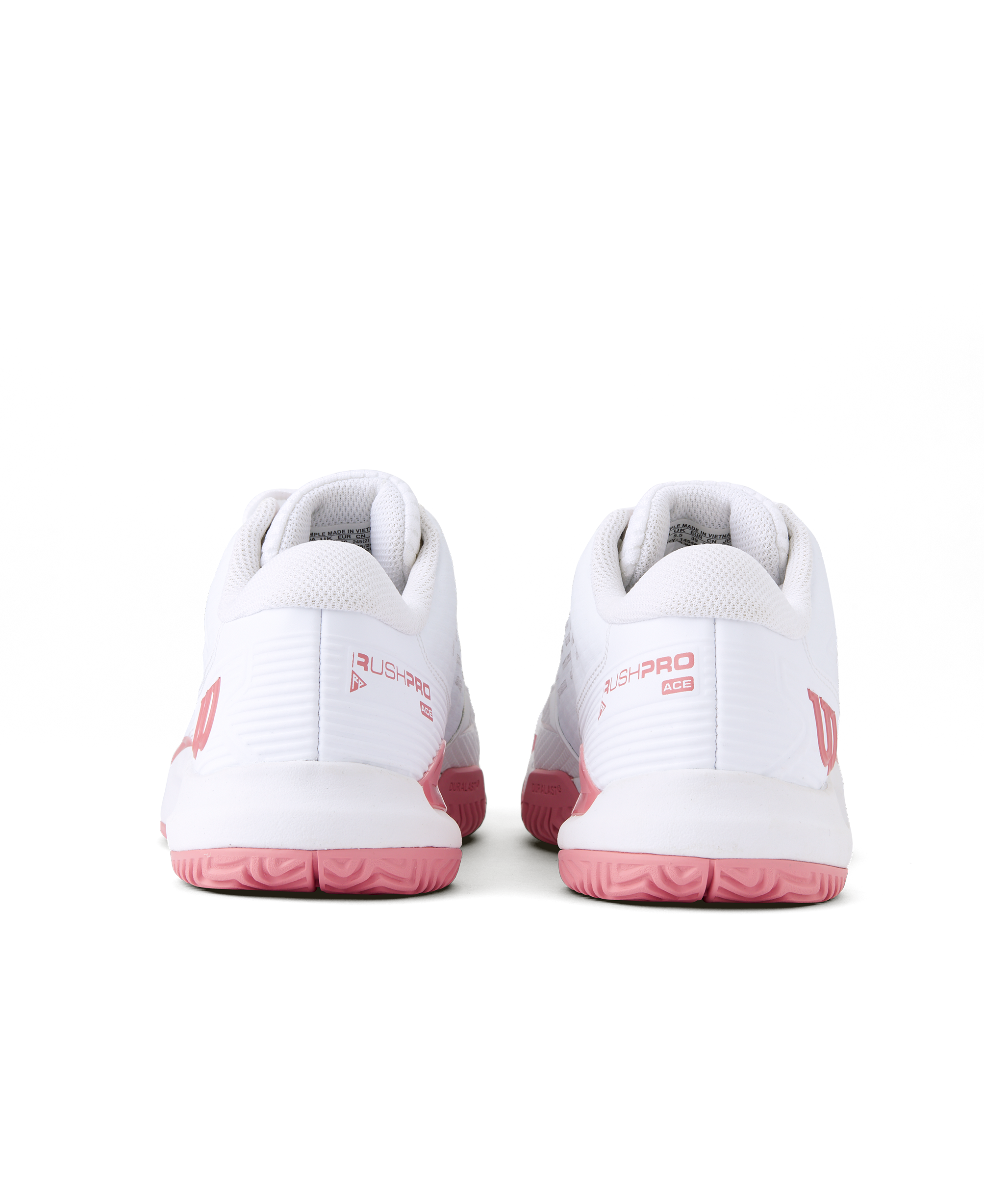 Wilson Rush Pro Ace Junior Tennis Shoes - White/Mauveglow (WRS335320) Tennis Shoes Wilson