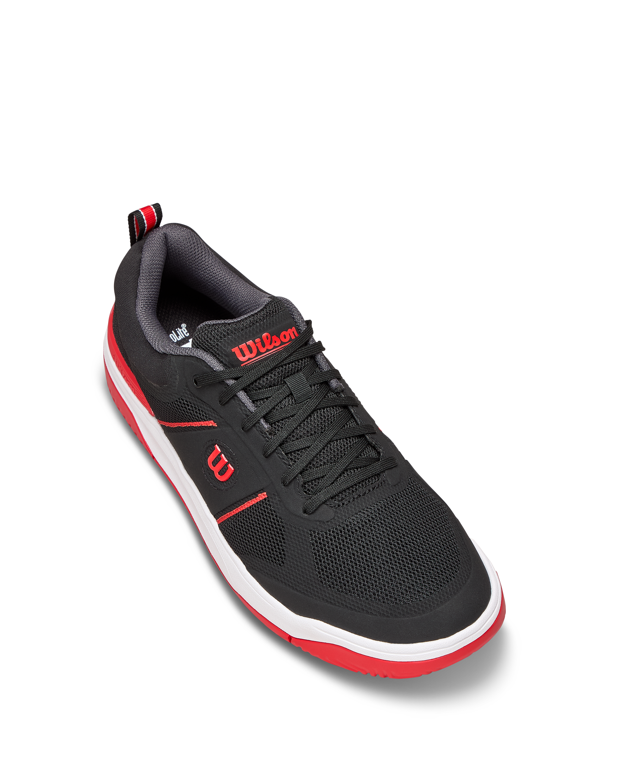 Wilson Pickle Pro Pickleball Shoe Men - Black/Red Pickleball Wilson