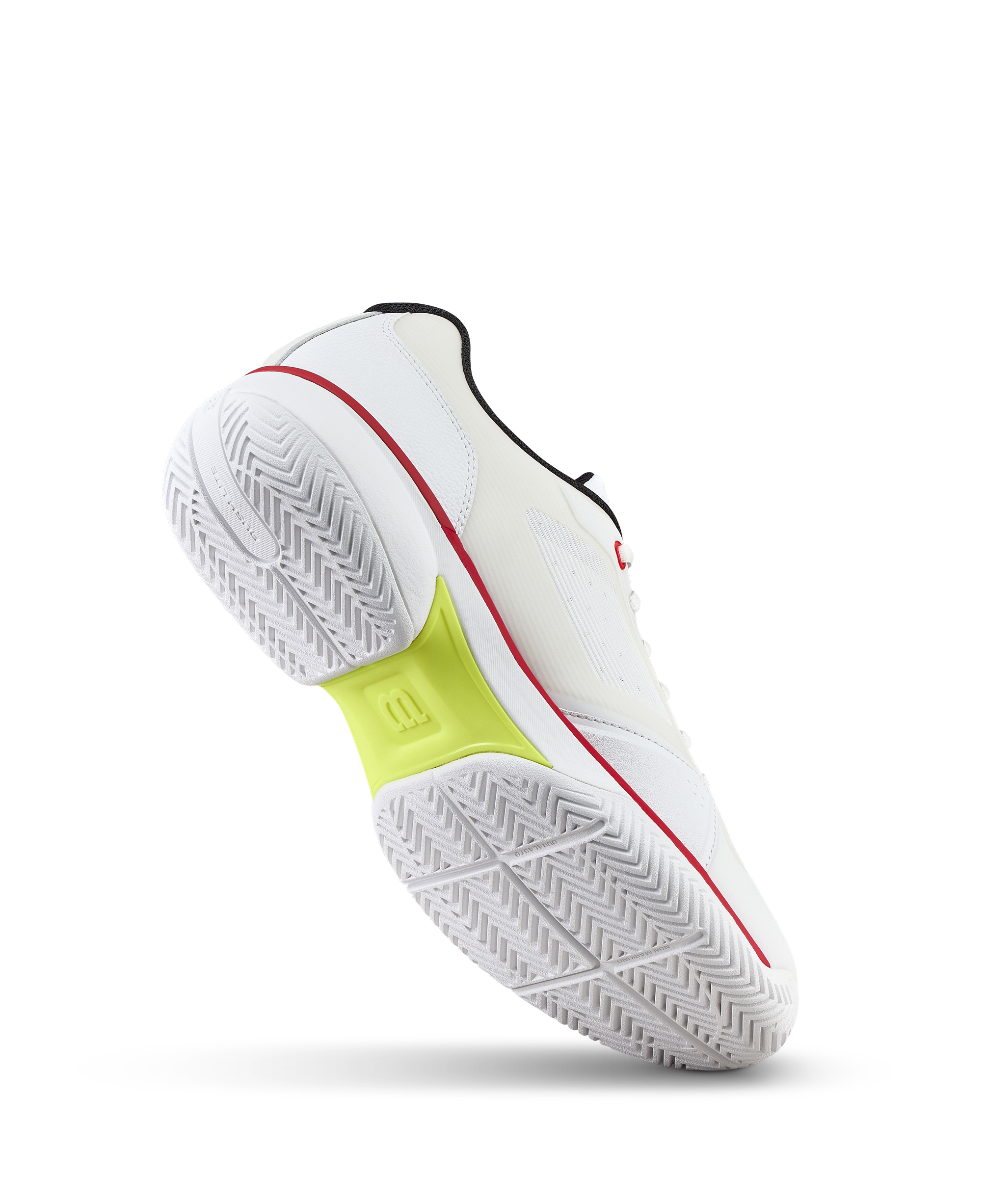 Wilson Rush Lite 5 Tennis Shoe Men - White/Red Tennis Shoes Wilson