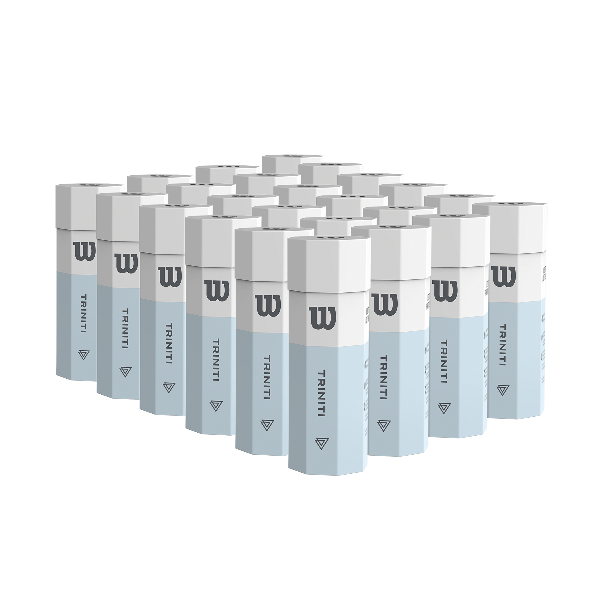 Wilson Triniti Tball 3 Ball Can - Yellow Tennis Balls Wilson