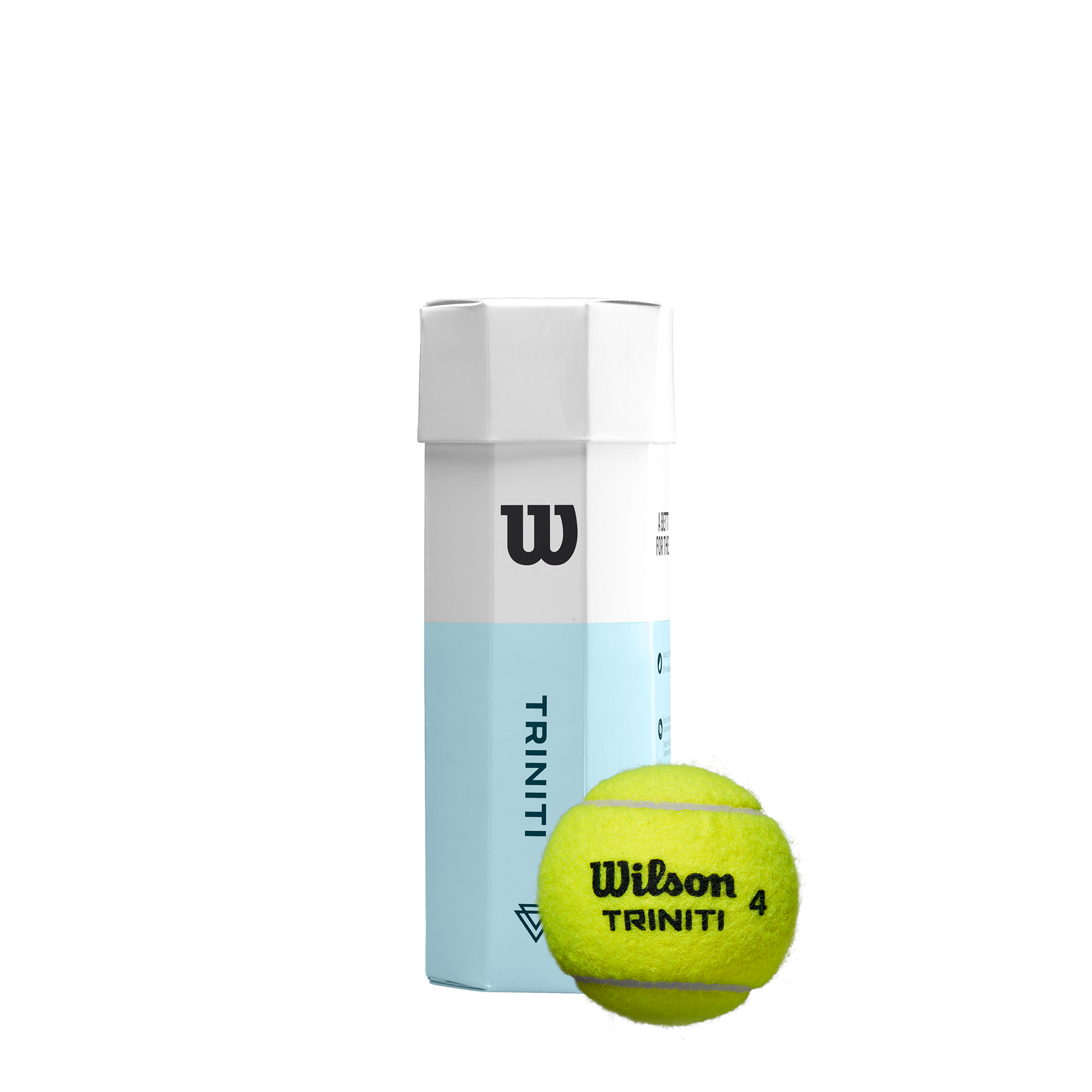 Wilson Triniti Tball 3 Ball Can - Yellow Black One Size Tennis Balls Wilson