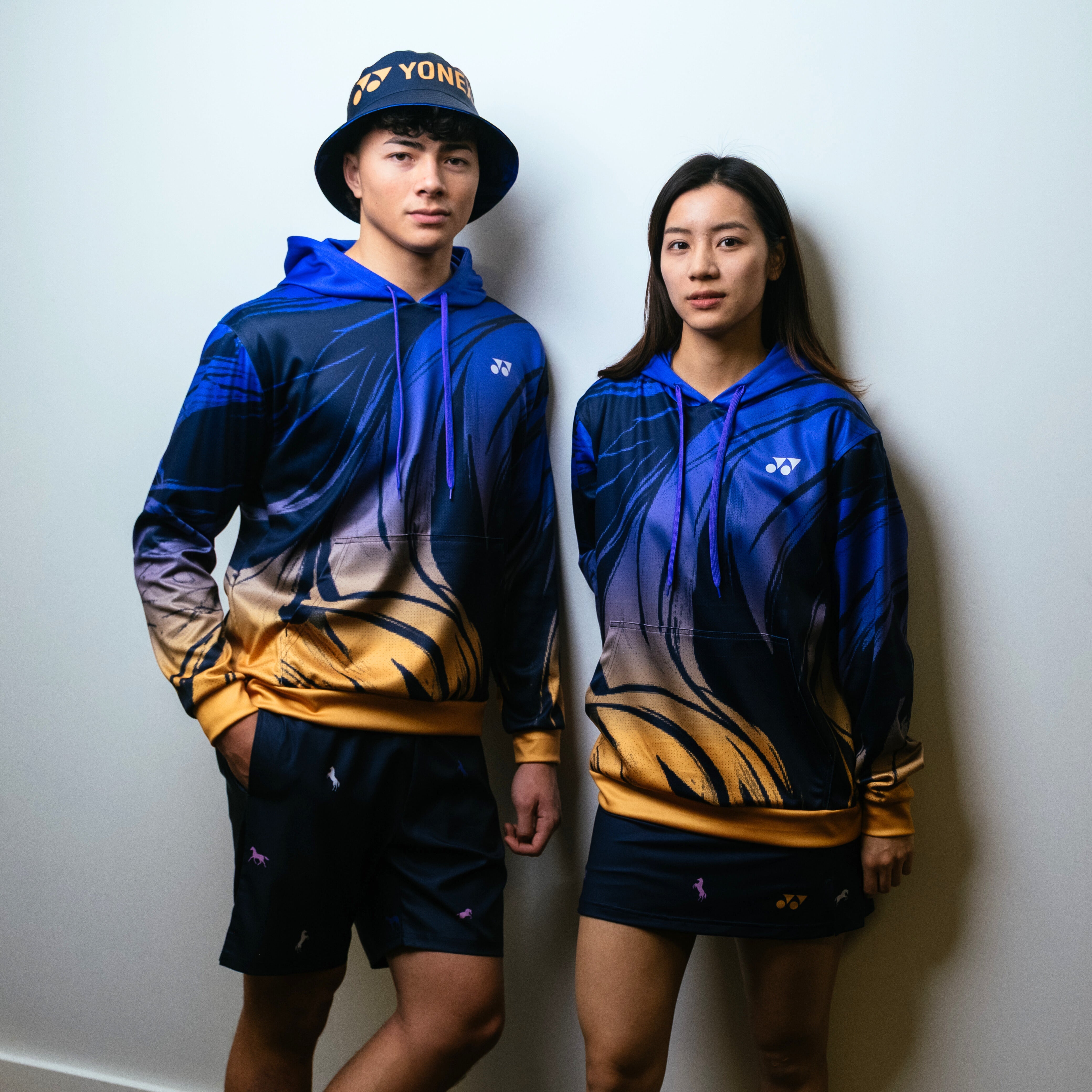 Pre-Order Yonex War Horse – Unisex Overhead Hoodie (Black) Yonex CNY2026 Hood Sweat B Unisex Clothing Yonex