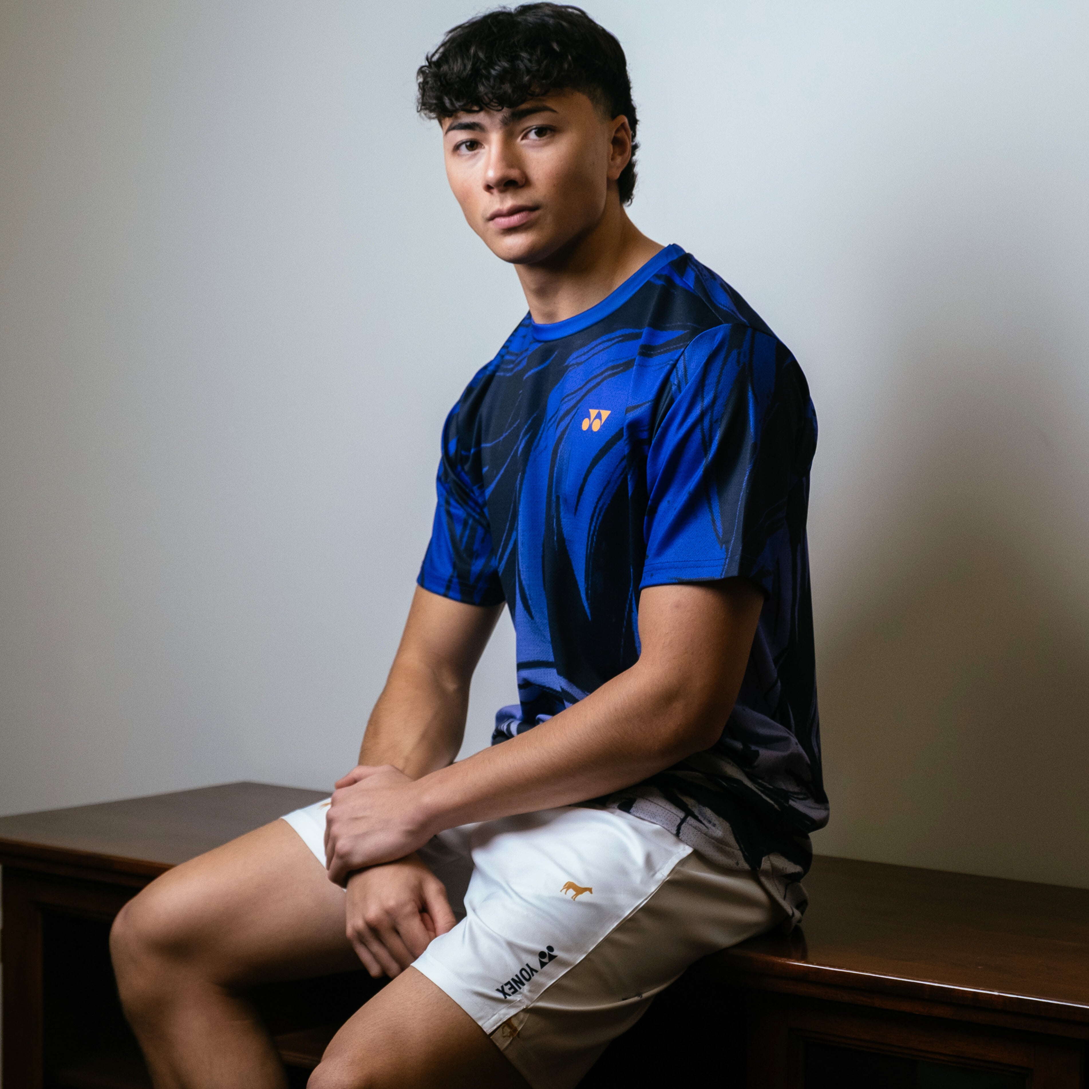 Pre-Order Yonex Heavenbound Stallion – Men’s Top (Celestial Purple / Cloud White) Yonex CNY2026 TT B Men Celestial Purple Cloud White Clothing Yonex