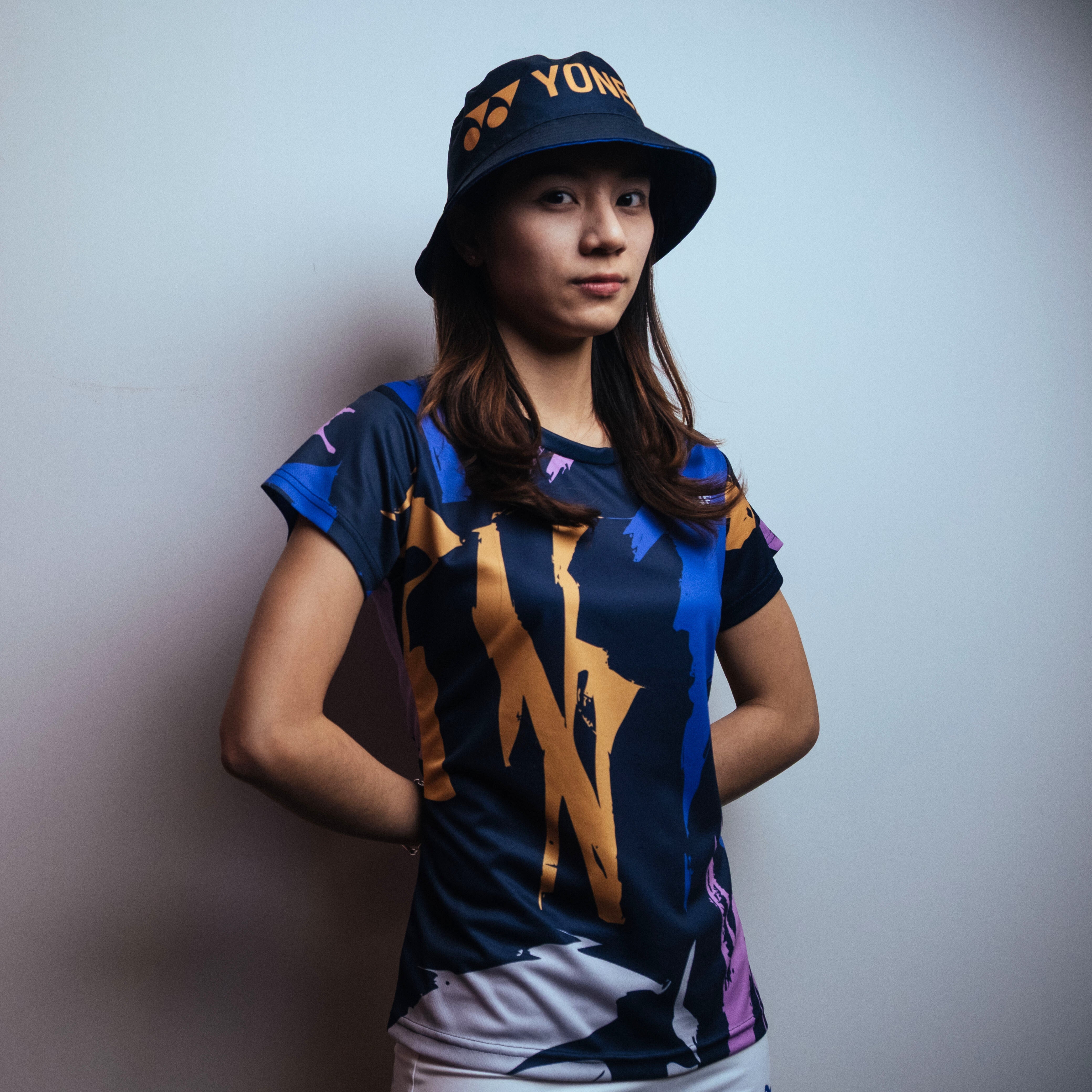 Pre-Order Yonex Storm Runner Celestial Momentum – Women’s Performance Shirt (Ink Blue) Yonex CNY2026 TT D Women Celestial Purple Clothing Yonex