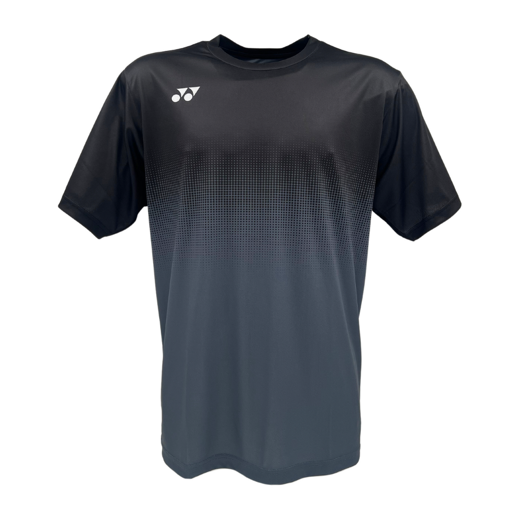 YON RACING Shirt ヨンエキスポMサイズ Yonex YTM5 T-Shirt Mens (Turquoise/Black)