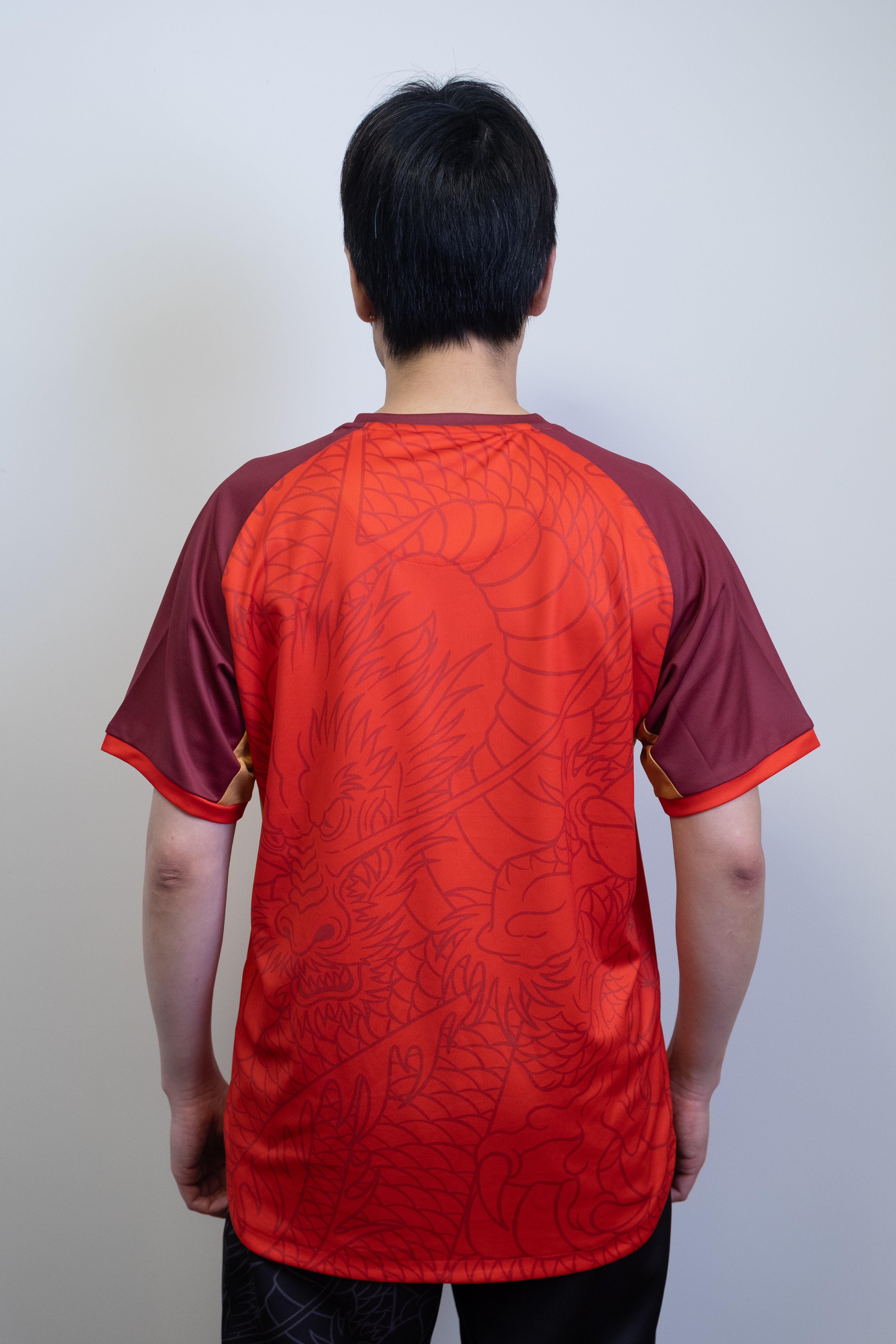Yonex Linear Dragon CNY2024 Tournament Shirt GTB Mens Gold