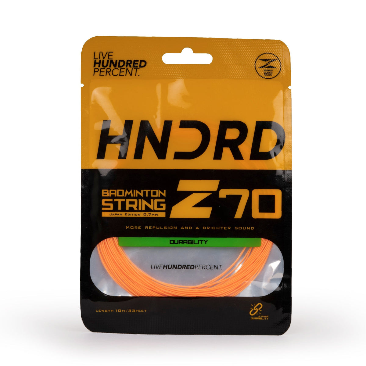 Hundred 70 Z Badminton String HBAA-2M044-5 String (Packs) Hundred
