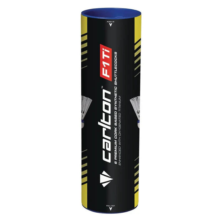 Carlton F1 Ti Nylon Badminton Shuttles – White