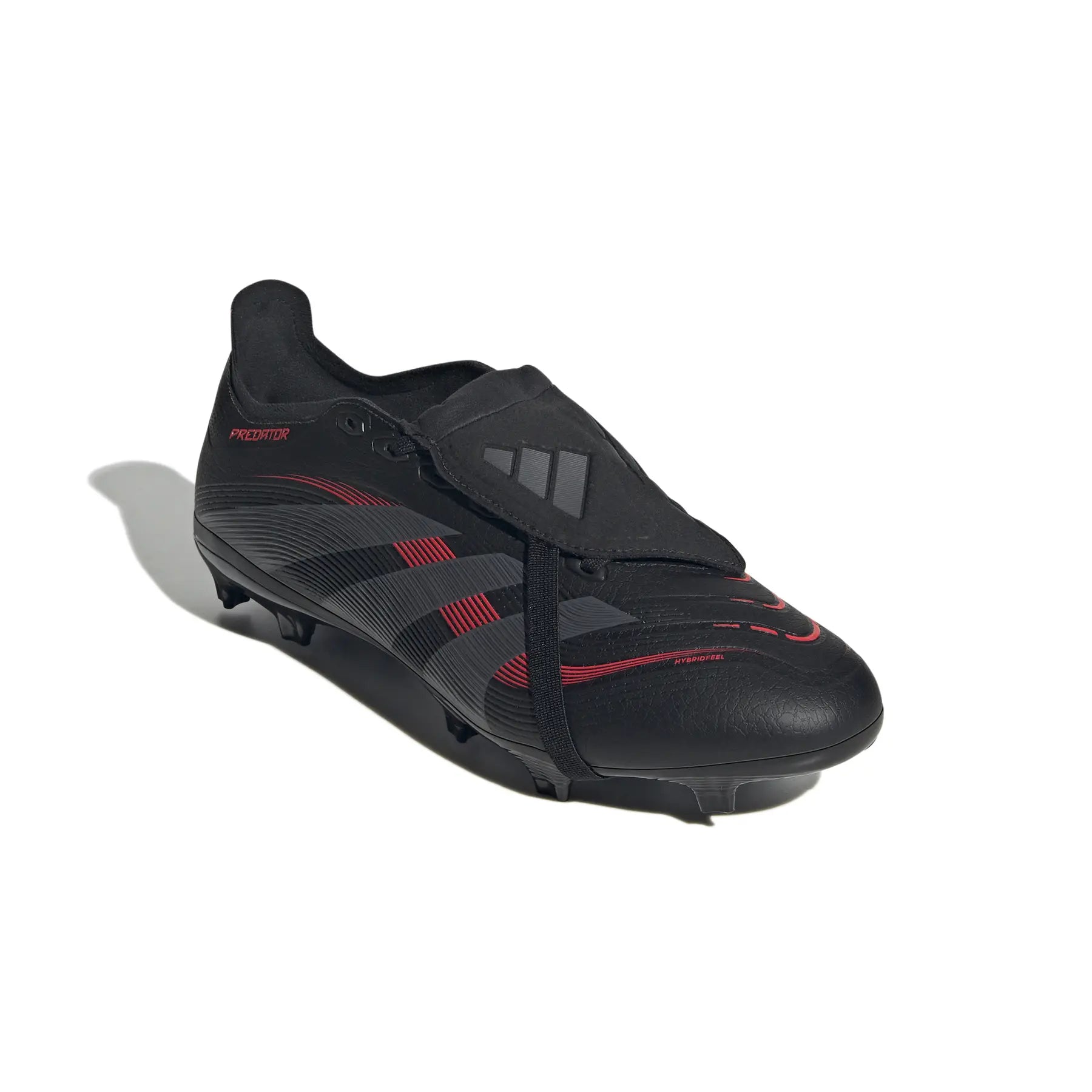 Adidas Predator League FT FG/MG Football Boots - Core Black/Red shoes adidas