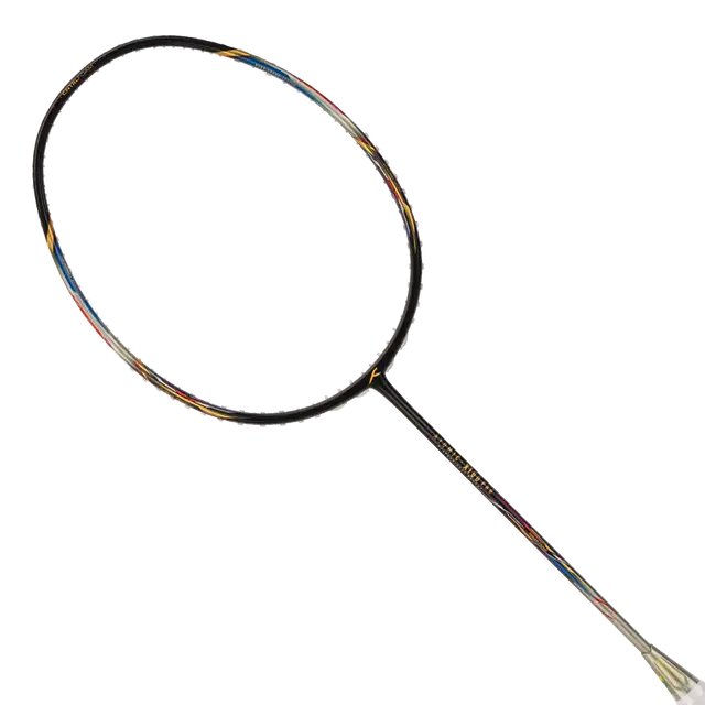 Hundred Atomic X 100 Pro 3U Badminton Racket - Black/Gold