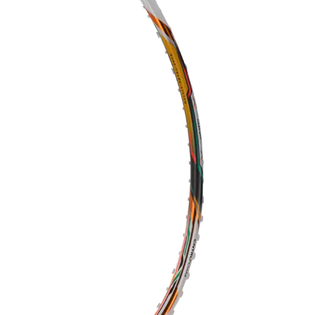 Hundred Atomic X 100 Pro 3U Badminton Racket - White/Dark Grey