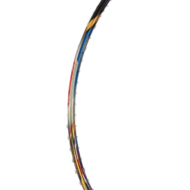 Hundred Atomic X 100 Pro 3U Badminton Racket - Black/Gold