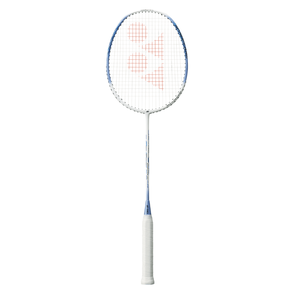 Yonex Nanoflare 001 Clear Badminton Racket - White/Sax White Sax 5UG5 Badminton Rackets Yonex