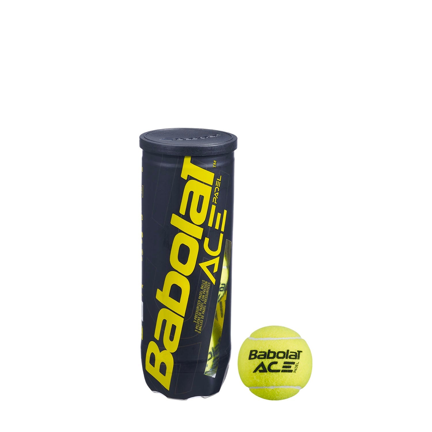 Babolat Ace X3 Padel Balls – Pack of 3