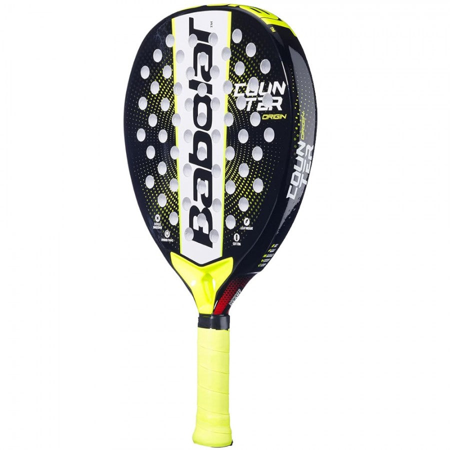 Babolat Counter Origin Padel Racket - Yellow